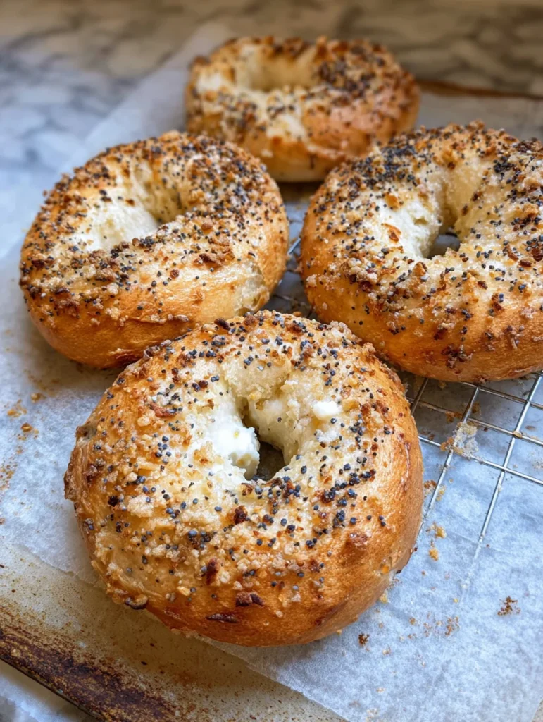 Fluffy & Healthy Greek Yogurt Bagels