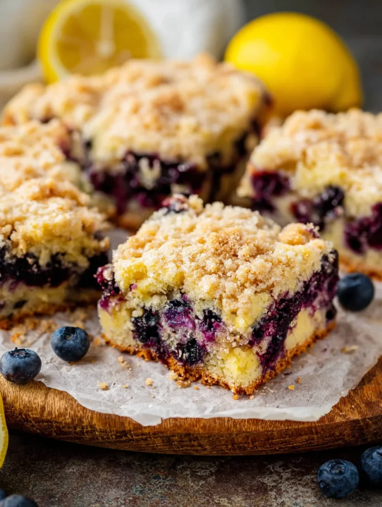 Lemony Huckleberry Buckle