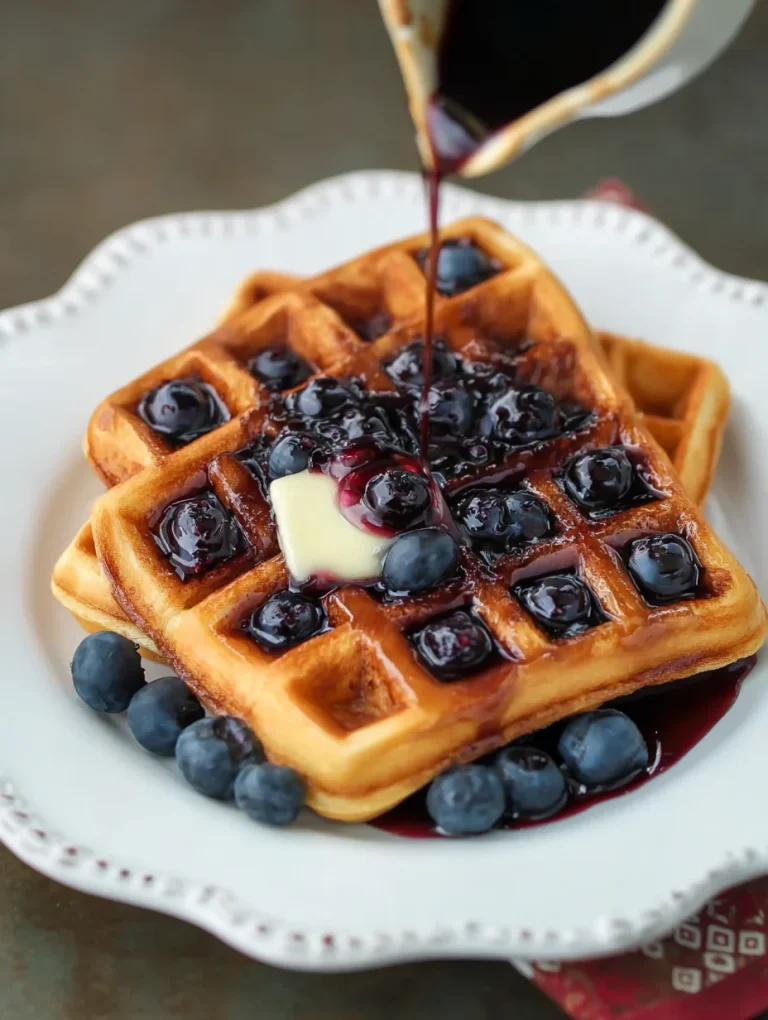 Huckleberry Syrup for Waffles