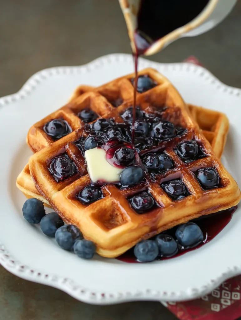 Huckleberry Syrup for Waffles