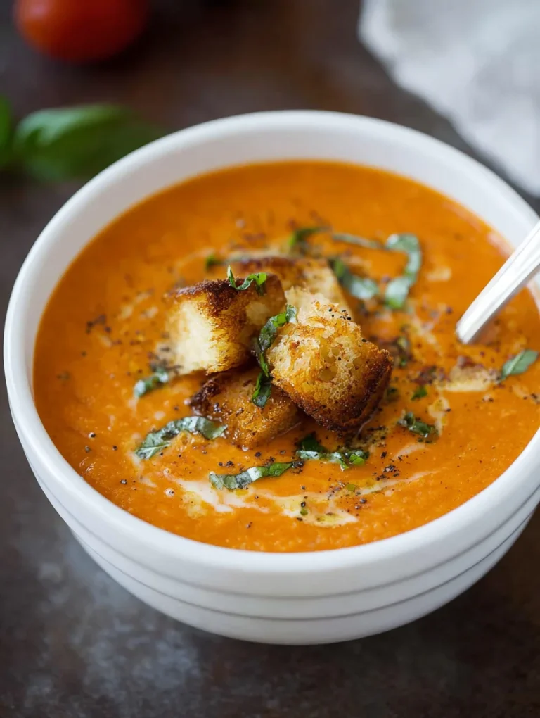Creamy Tomato Soup Recipe