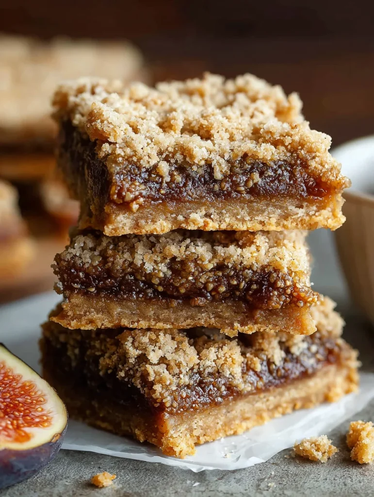 Old-Fashioned Fig Bars Recipe