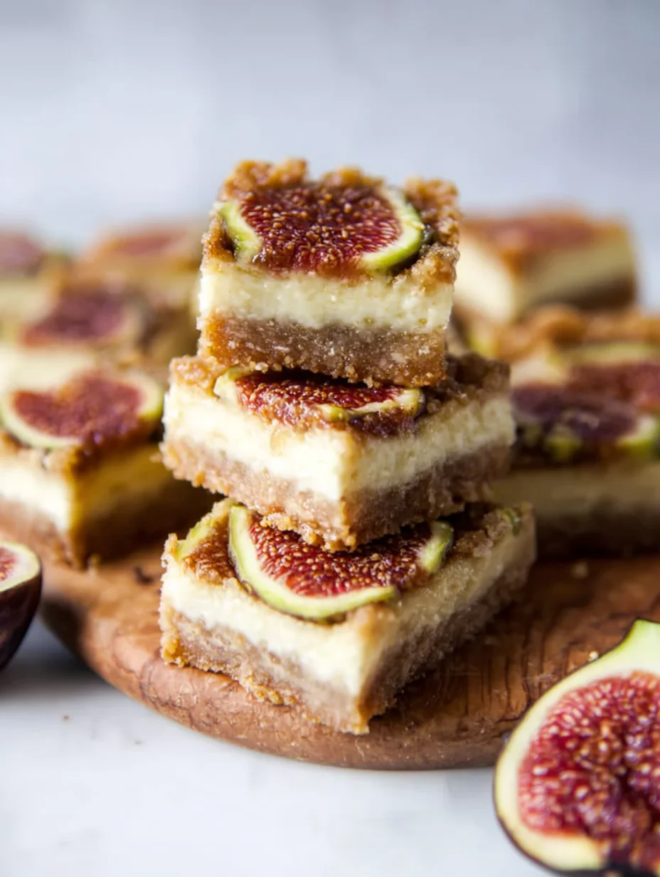 Buttery Fig And Cream Cheese Bars