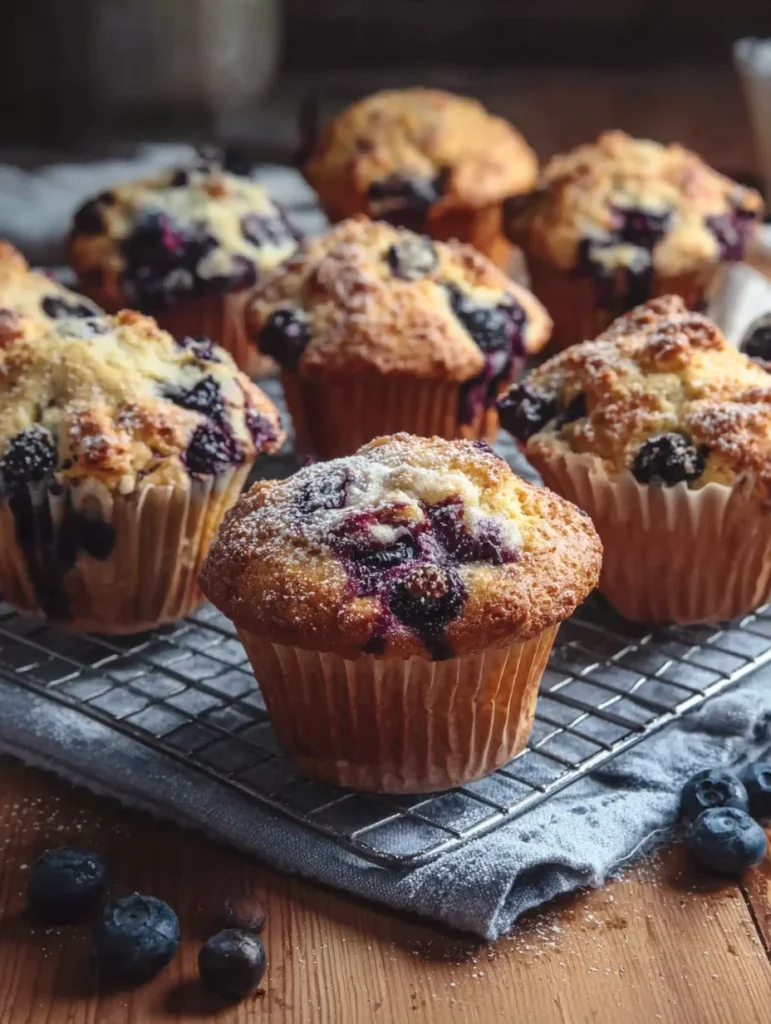 Wild Huckleberry Muffins