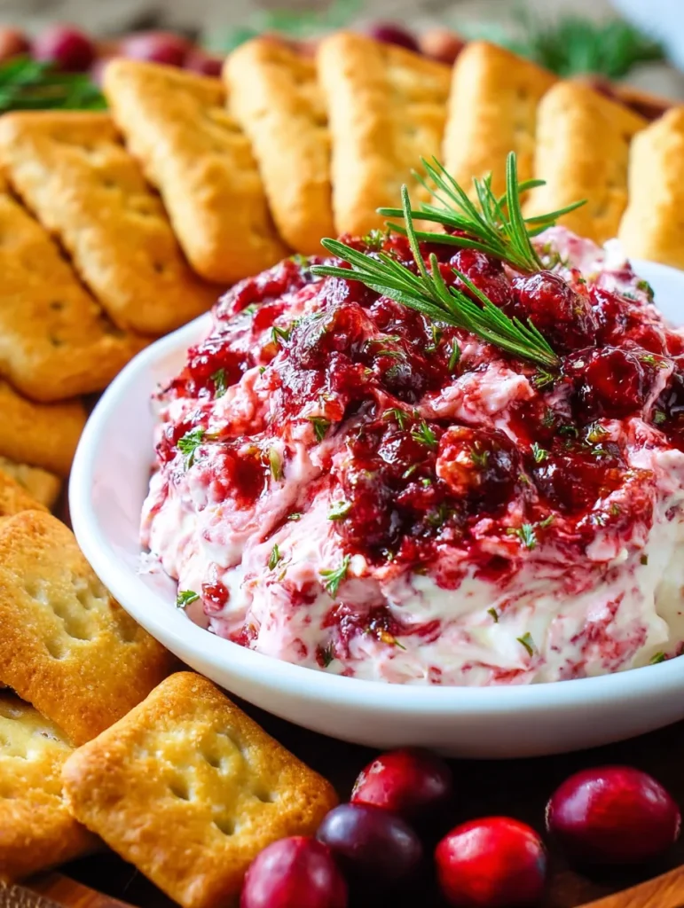 Cranberry Cream Cheese Dip