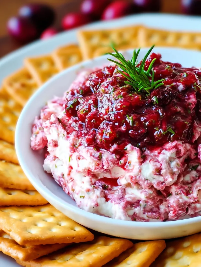 Cranberry Cream Cheese Dip