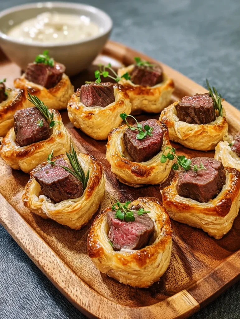Beef Wellington Bites