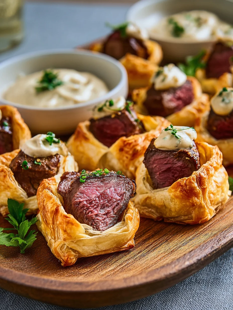 Beef Wellington Bites