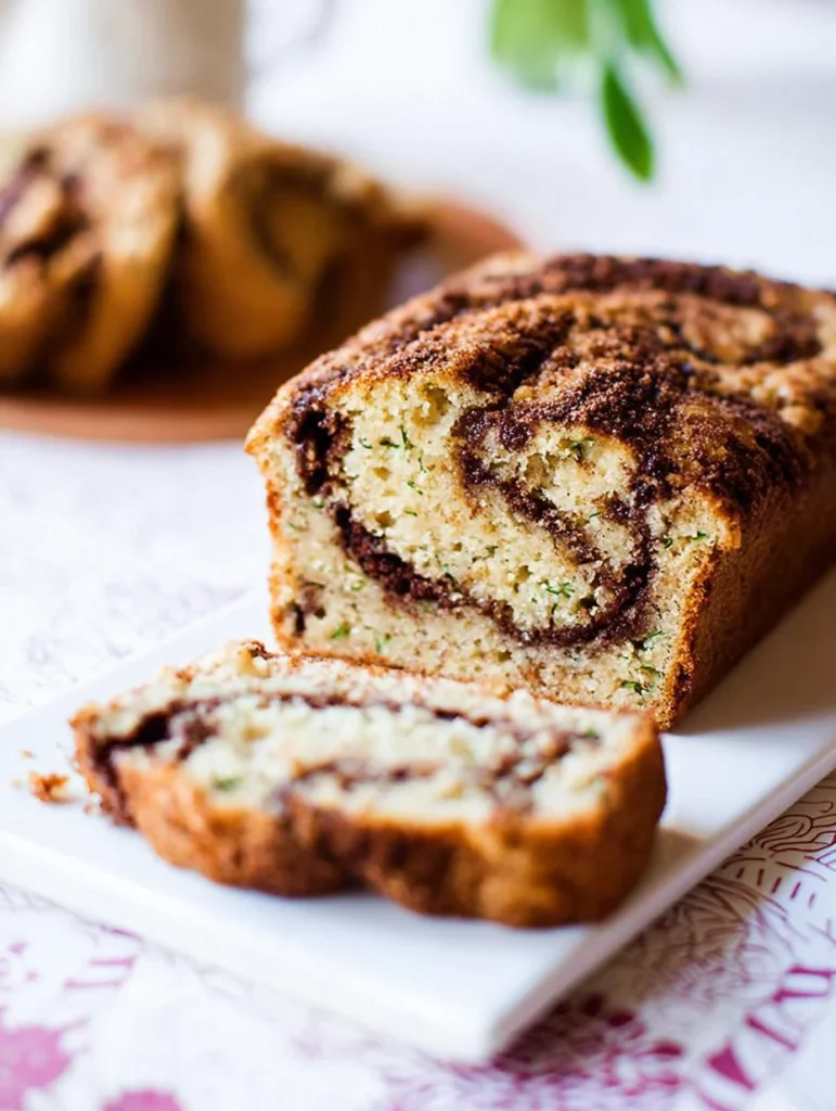 Cinnamon Swirl Zucchini Bread