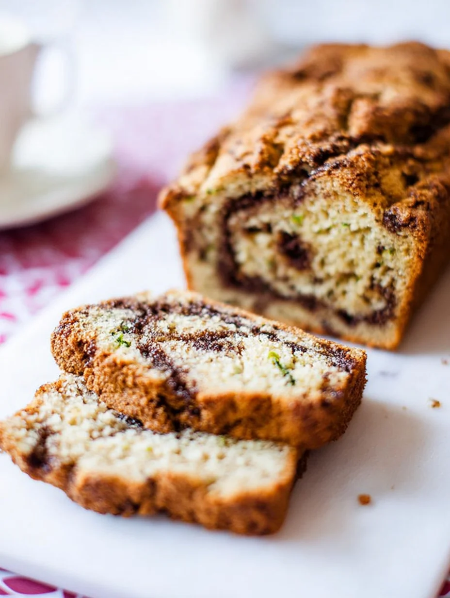 Cinnamon Swirl Zucchini Bread