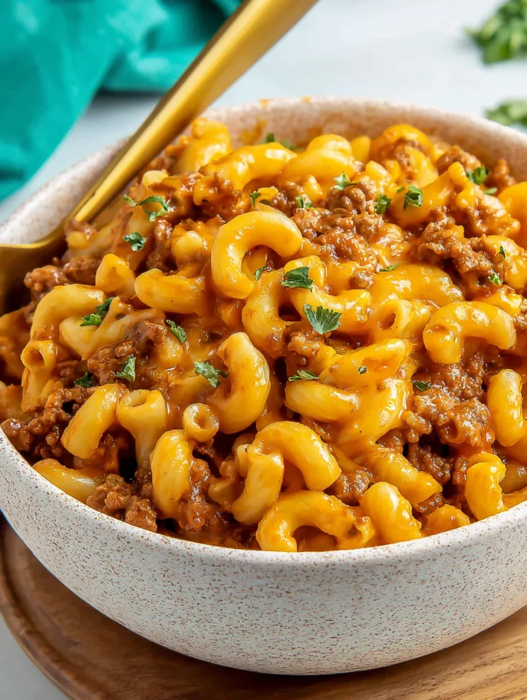 Hamburger Mac and Cheese