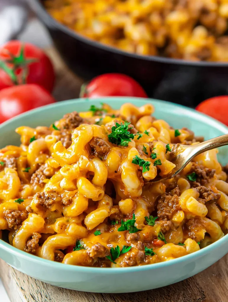 Hamburger Mac and Cheese