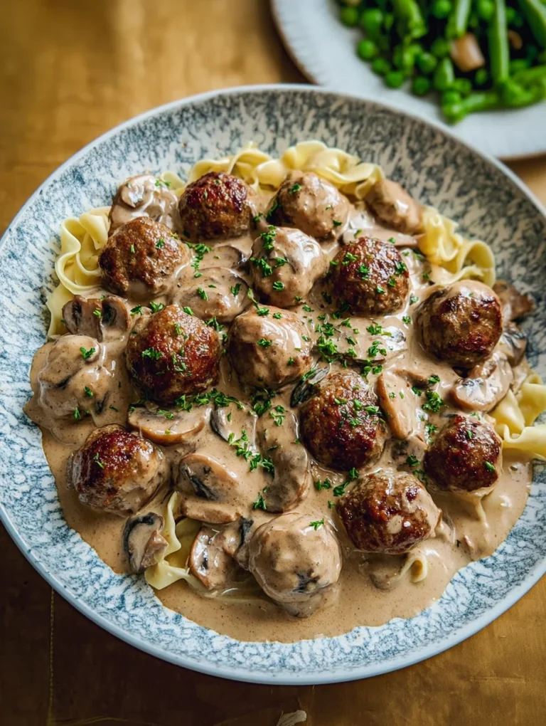 Meatball Stroganoff