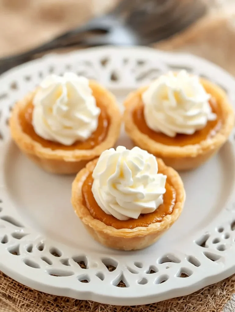 Mini Pumpkin Pies for Any Occasion