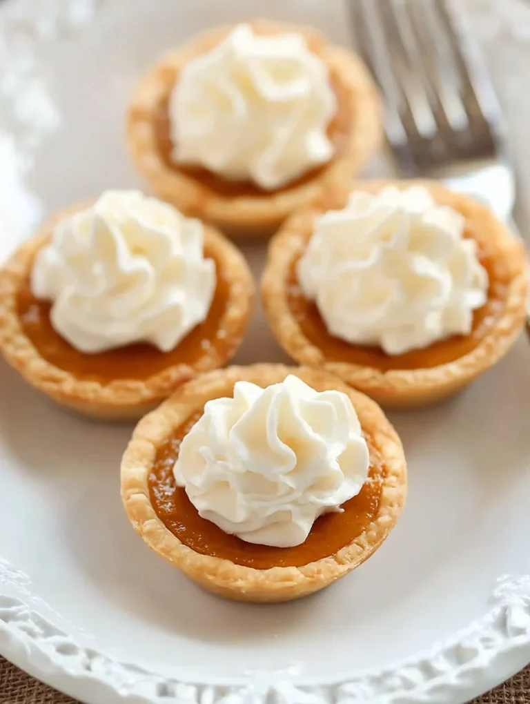 Mini Pumpkin Pies for Any Occasion