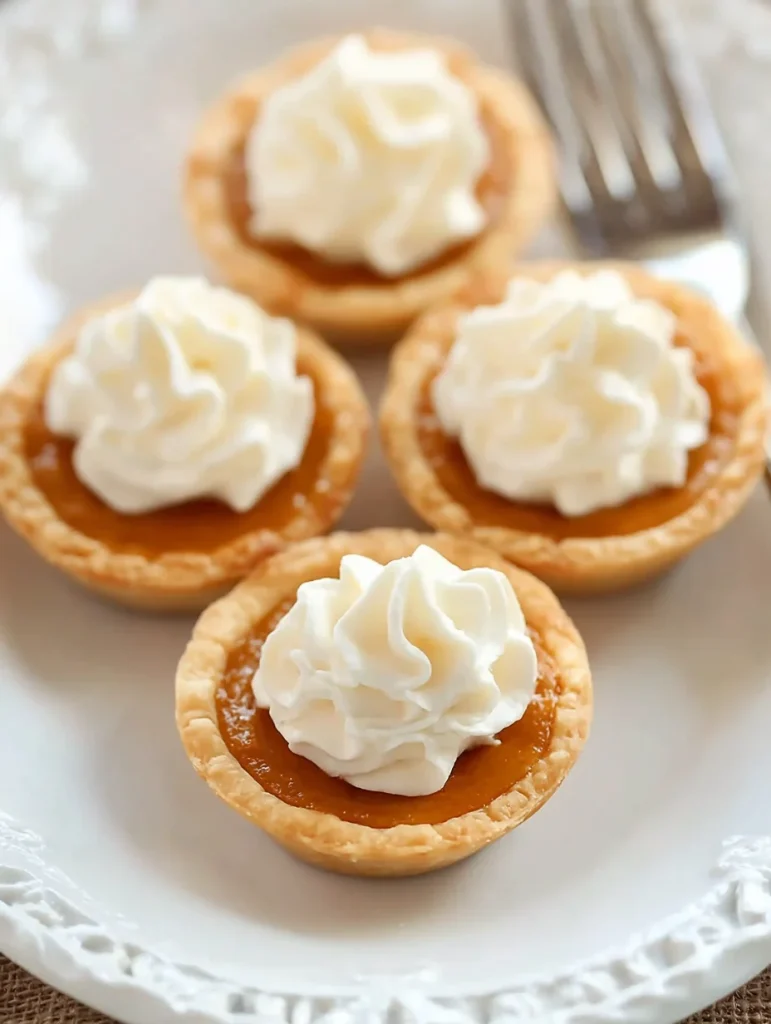 Mini Pumpkin Pies for Any Occasion