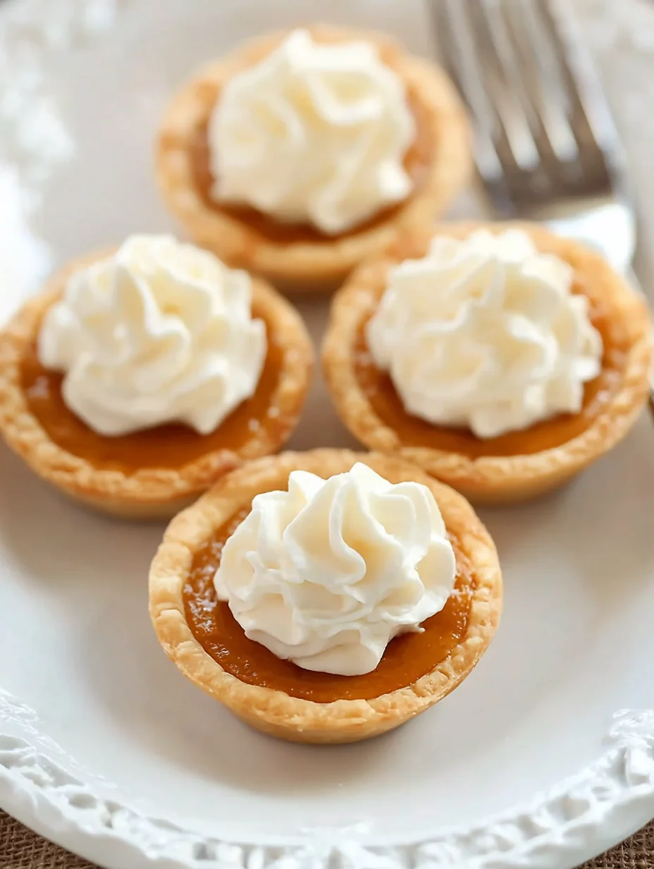 Mini Pumpkin Pies for Any Occasion