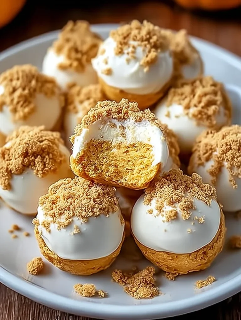 No Bake Pumpkin Cheesecake Balls