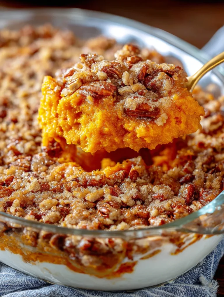 Southern Sweet Potato Casserole