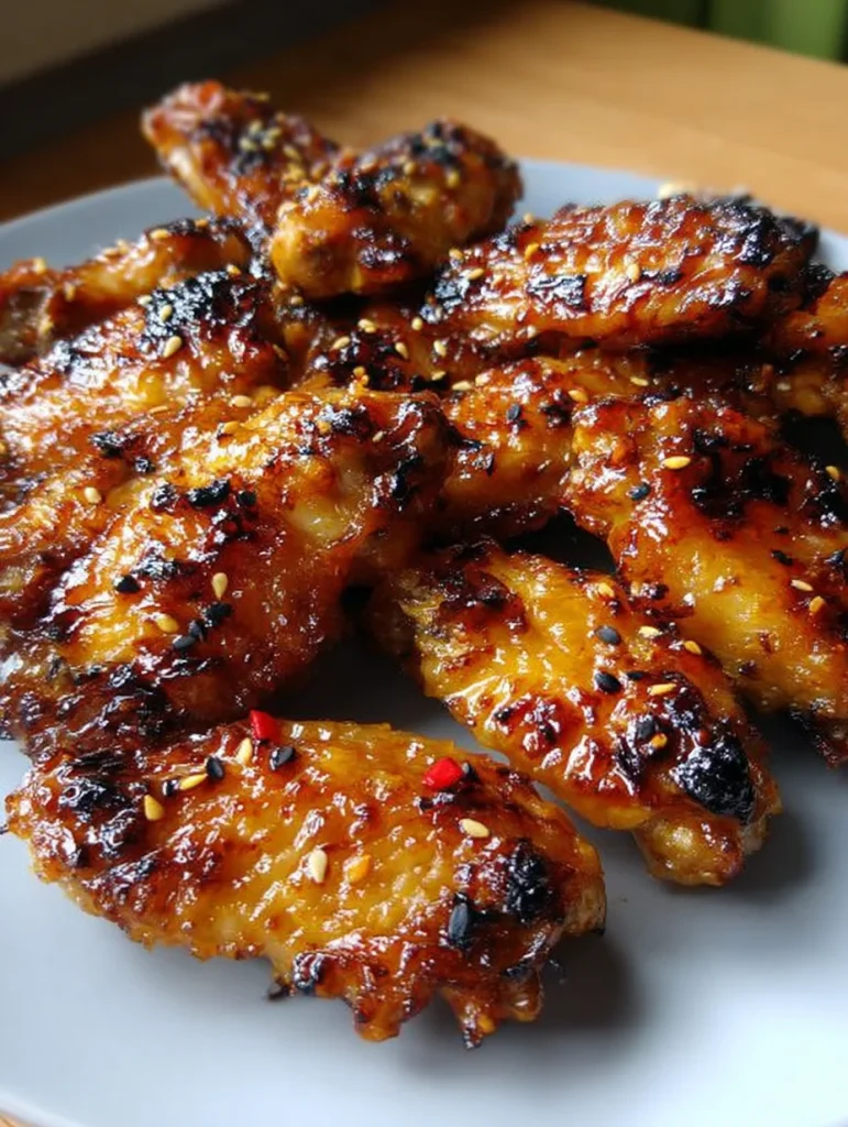 Sticky Pineapple-Teriyaki Chicken Wings