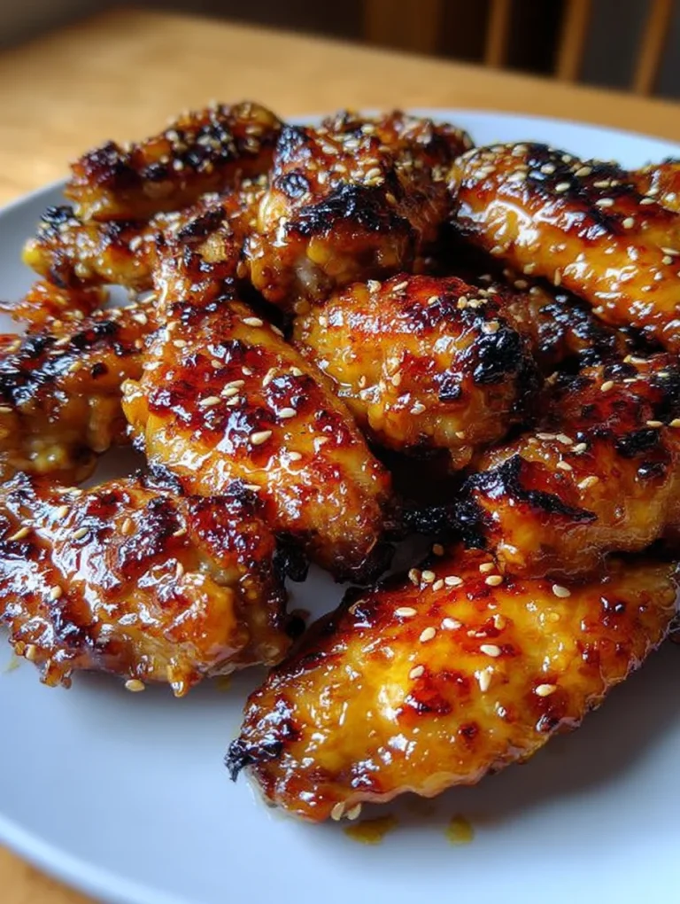 Sticky Pineapple-Teriyaki Chicken Wings