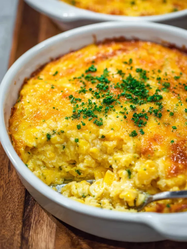 Cheesy Jiffy Corn Casserole