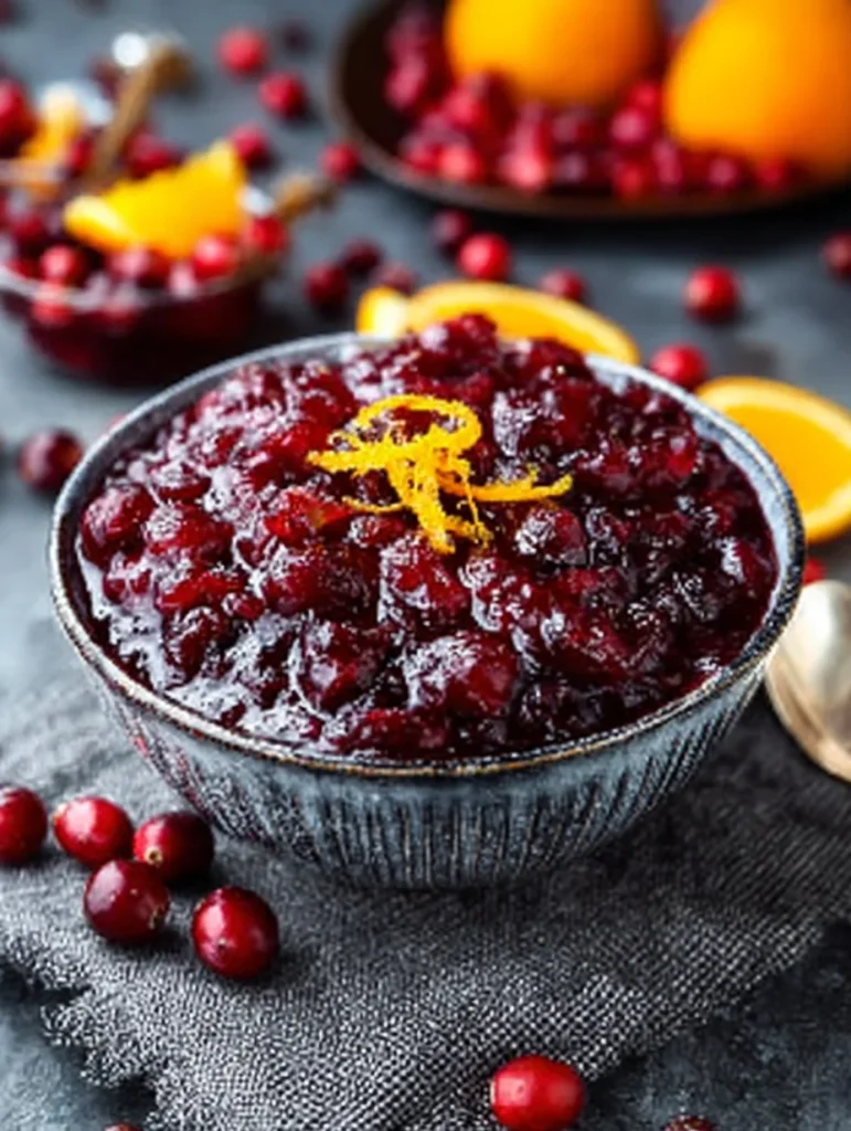 Cranberry Orange Sauce