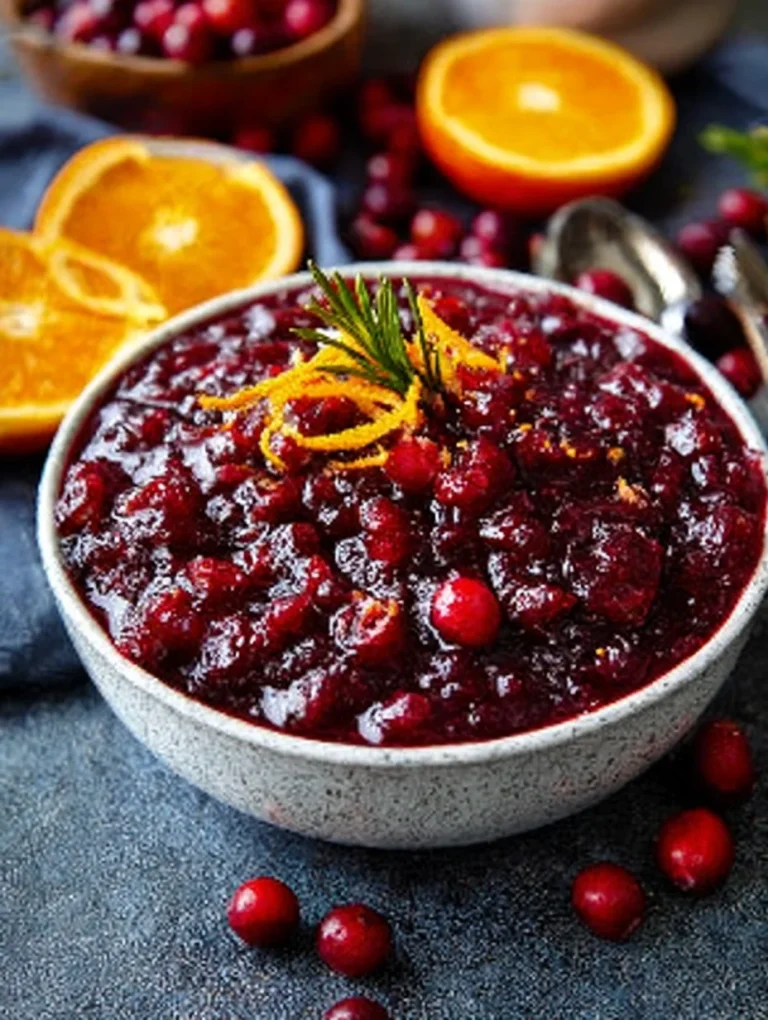 Cranberry Orange Sauce