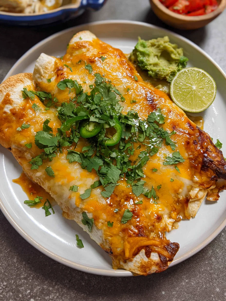 Honey-Lemon Chicken Enchiladas