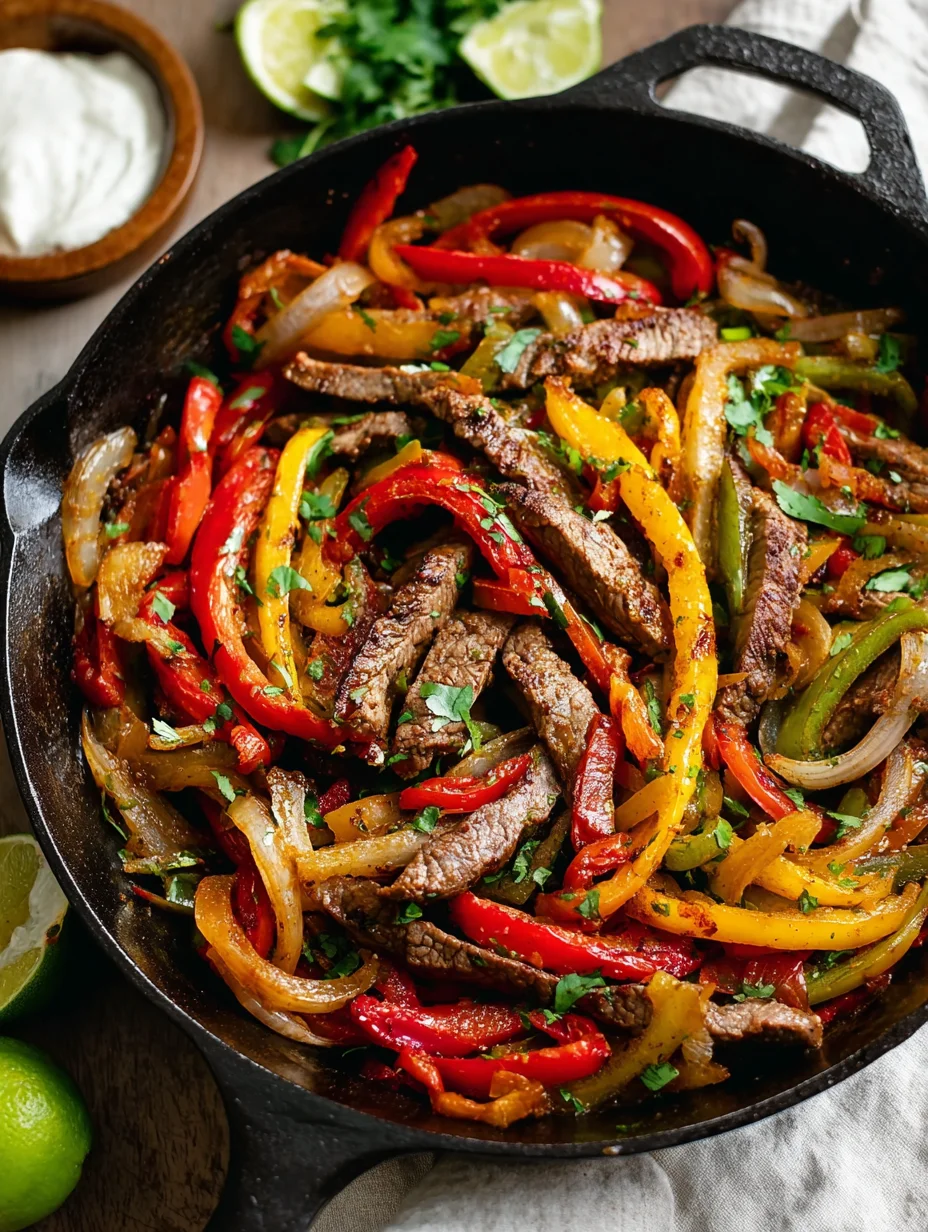 Steak Fajitas
