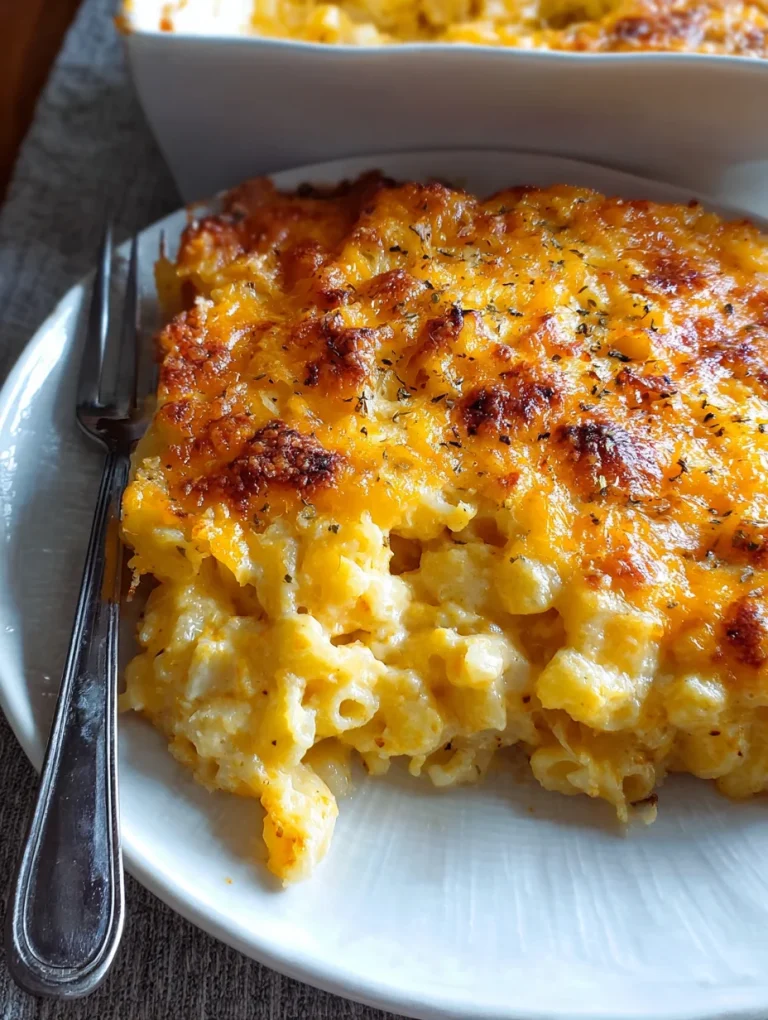 Southern Baked Homemade Macaroni and Cheese