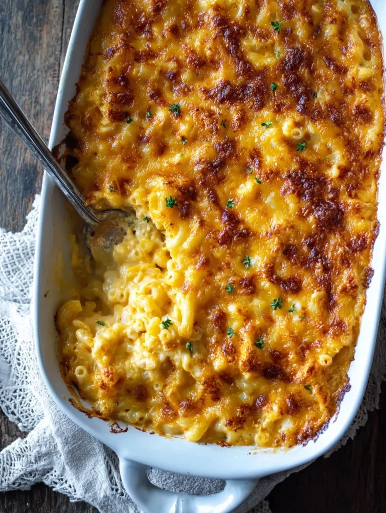 Southern Baked Homemade Macaroni and Cheese