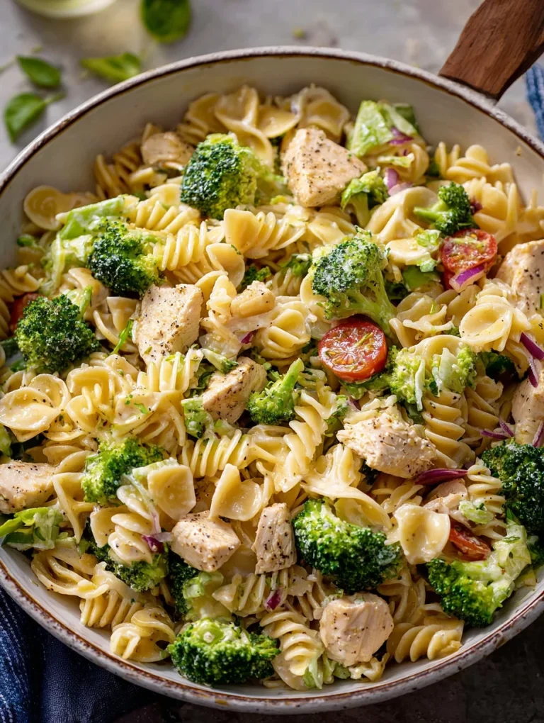 Broccoli Chicken Pasta Salad
