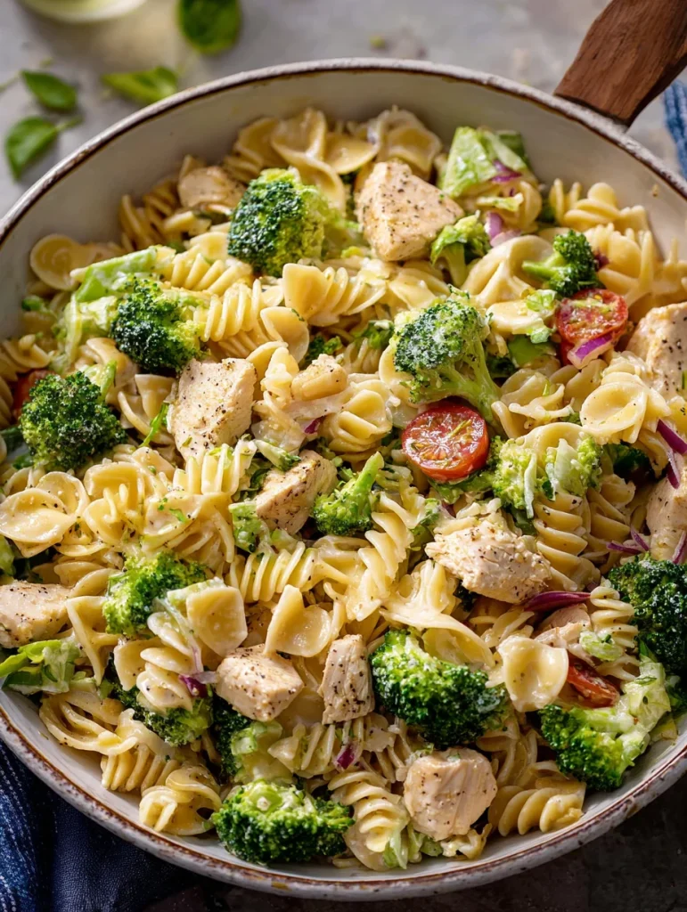 Broccoli Chicken Pasta Salad