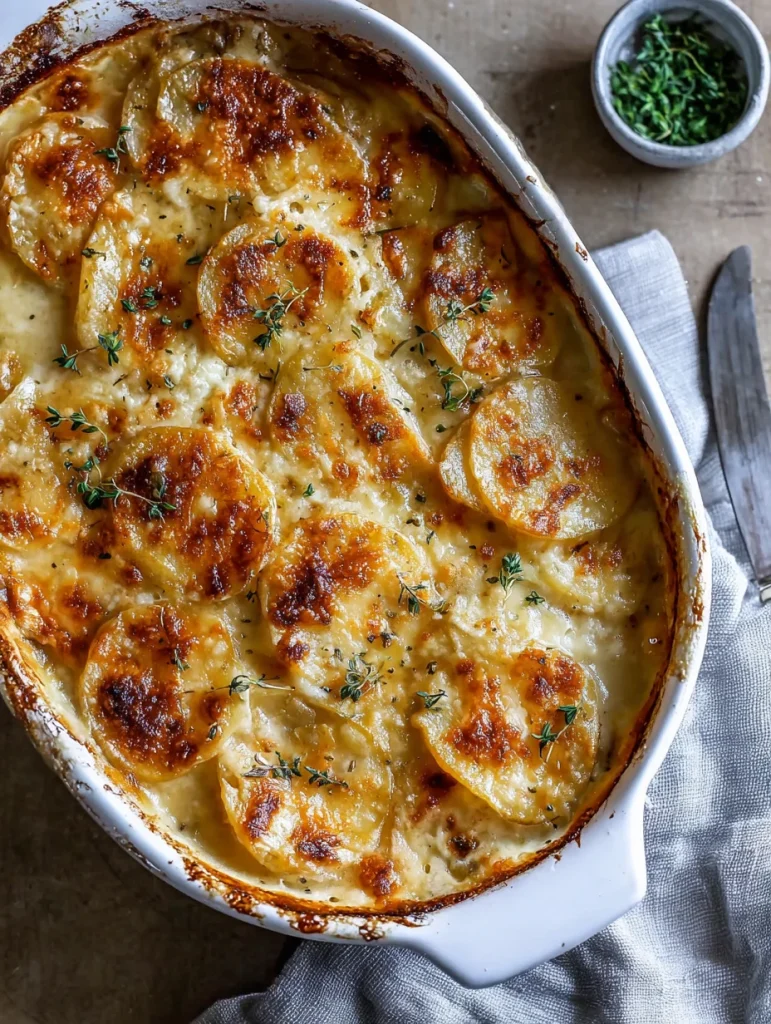 Scalloped Potatoes Au Gratin
