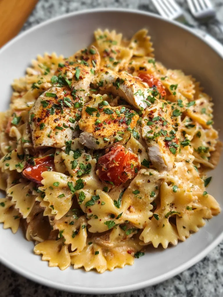 Chicken Bow Tie Pasta