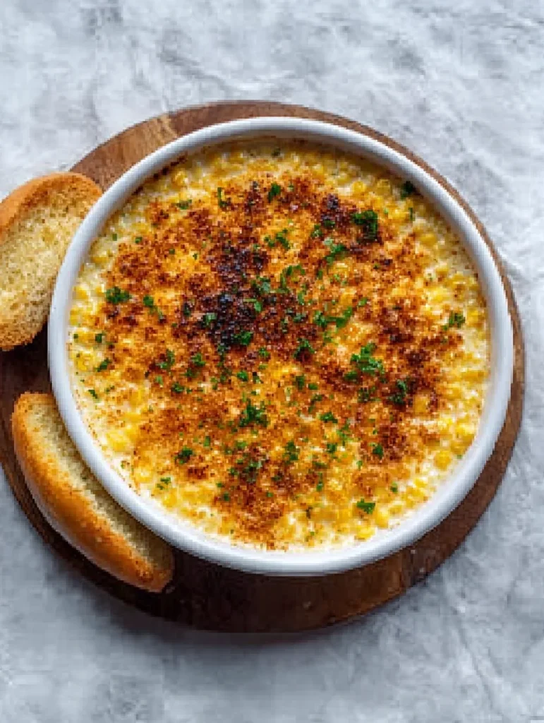 Baked Parmesan Creamed Corn