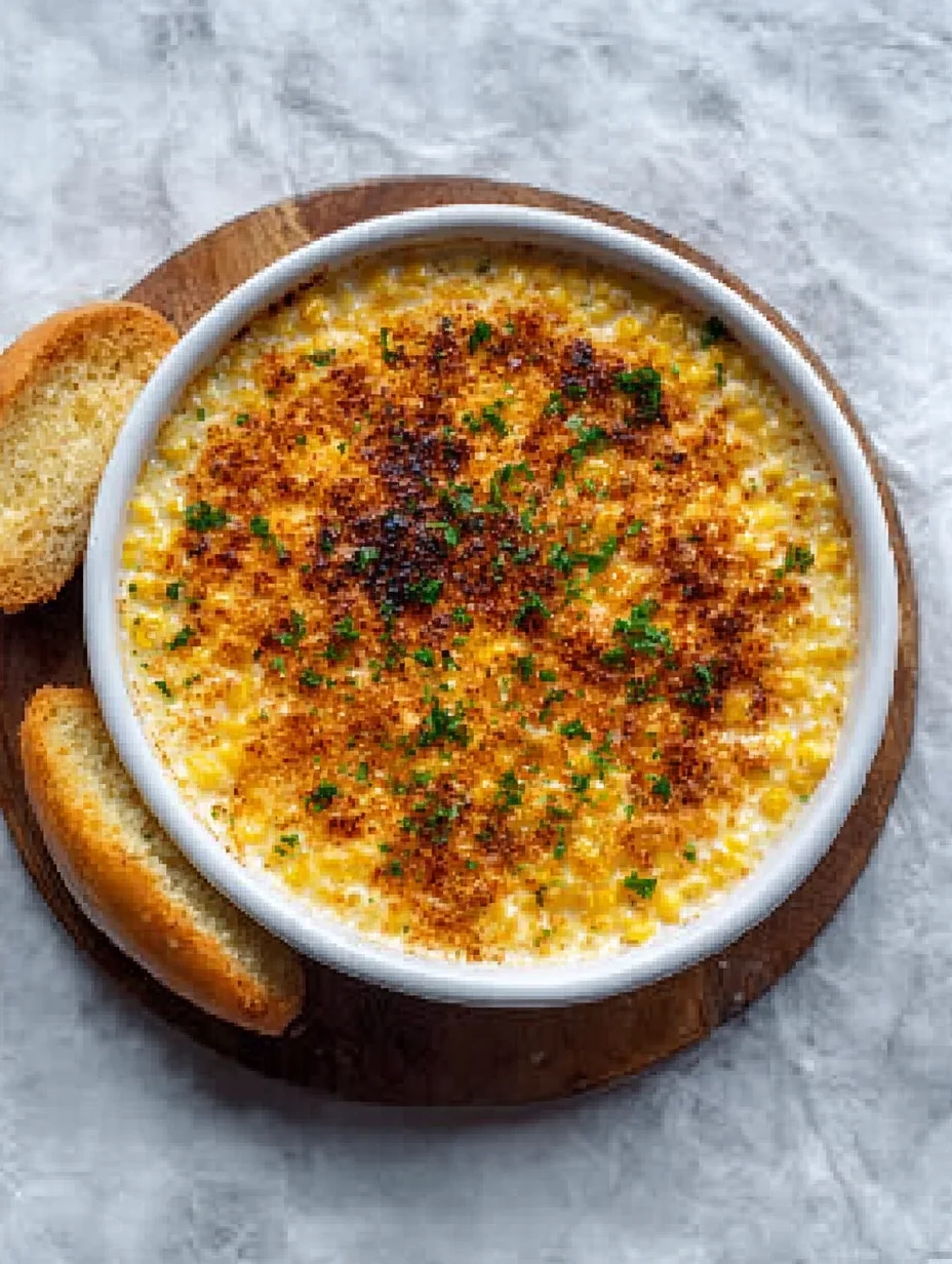 Baked Parmesan Creamed Corn