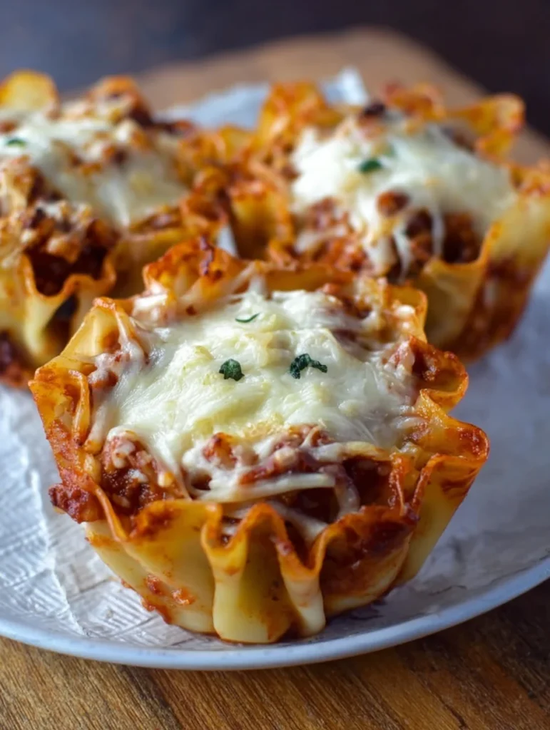 Lasagna Cups