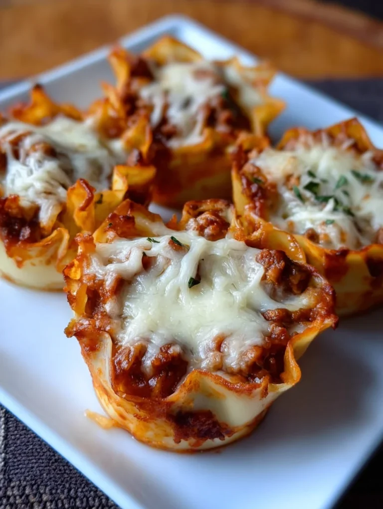 Lasagna Cups