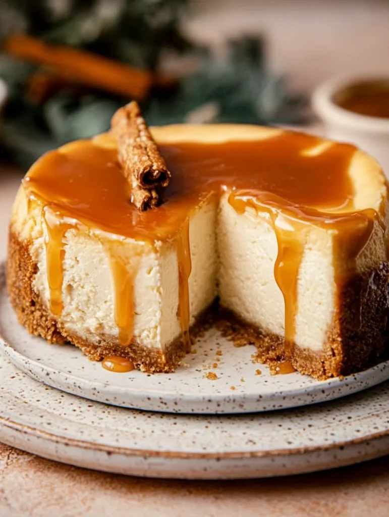 Apple Cider Cheesecake