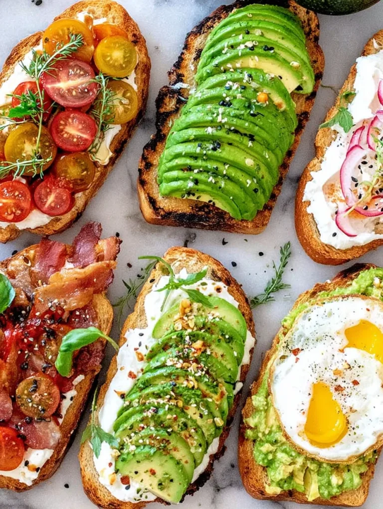 Avocado Toast variations