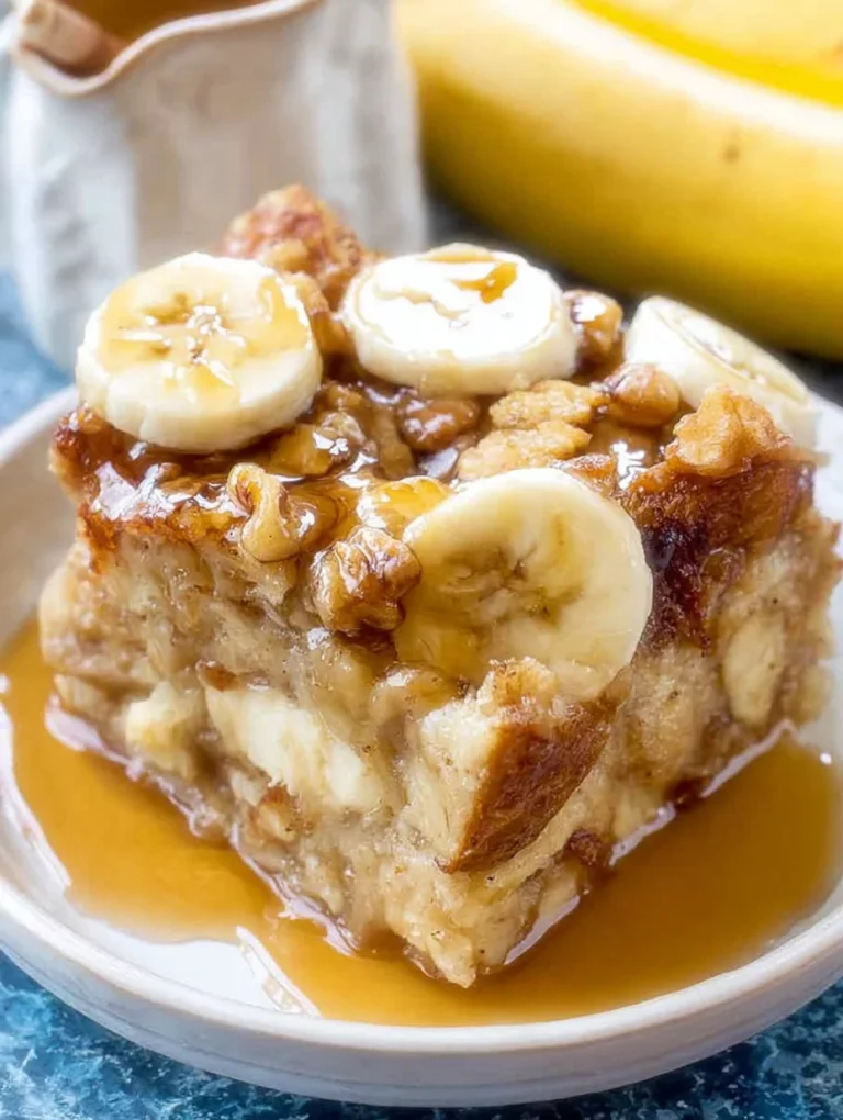 Banana Bread Pudding