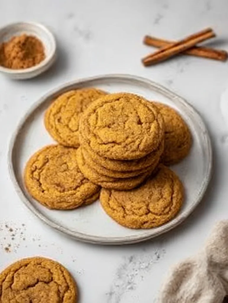 Brown Butter Pumpkin Snickerdoodles
