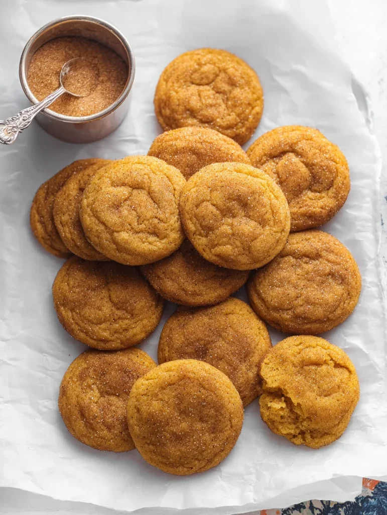 Brown Butter Pumpkin Snickerdoodles
