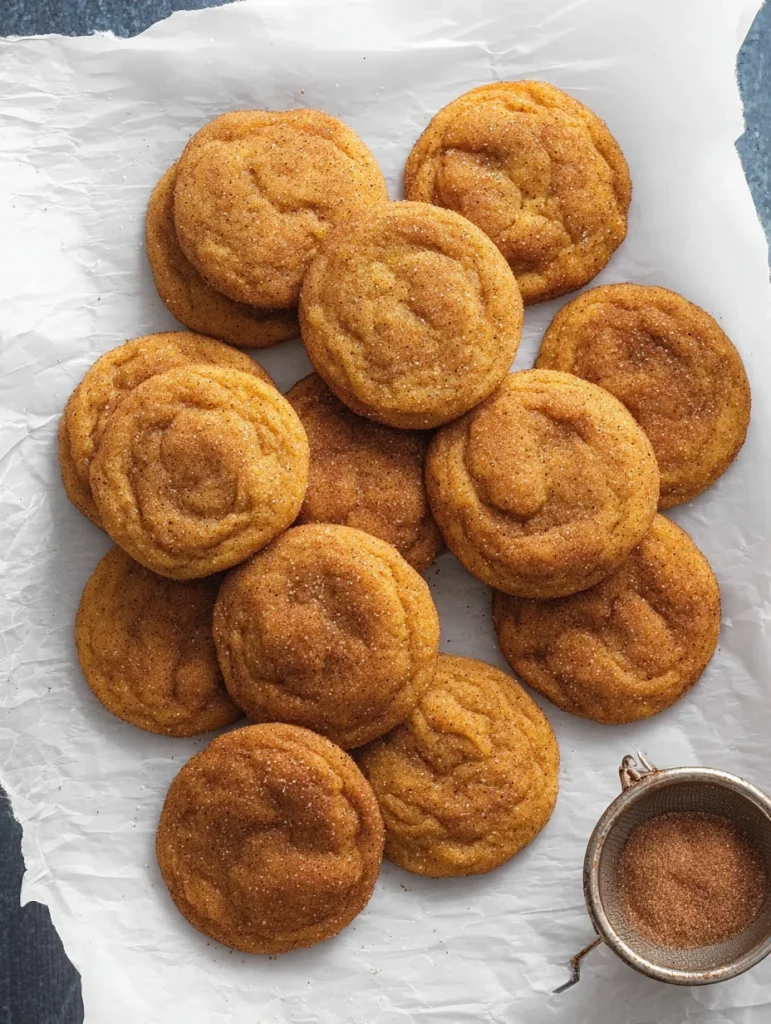 Brown Butter Pumpkin Snickerdoodles