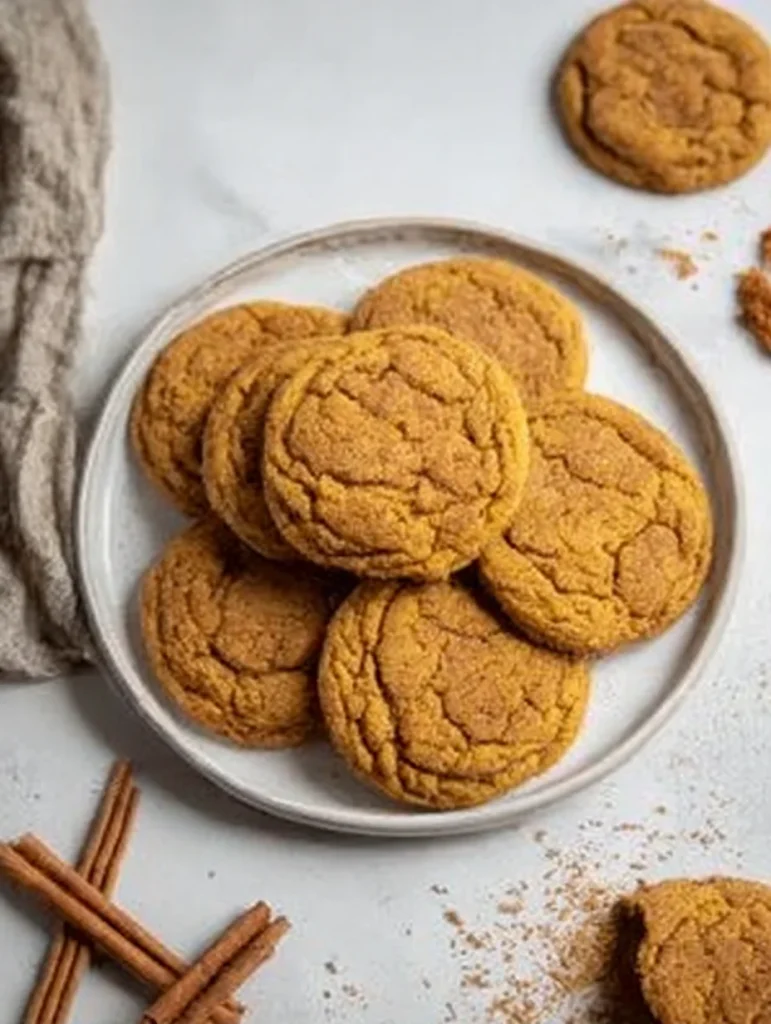 Brown Butter Pumpkin Snickerdoodles