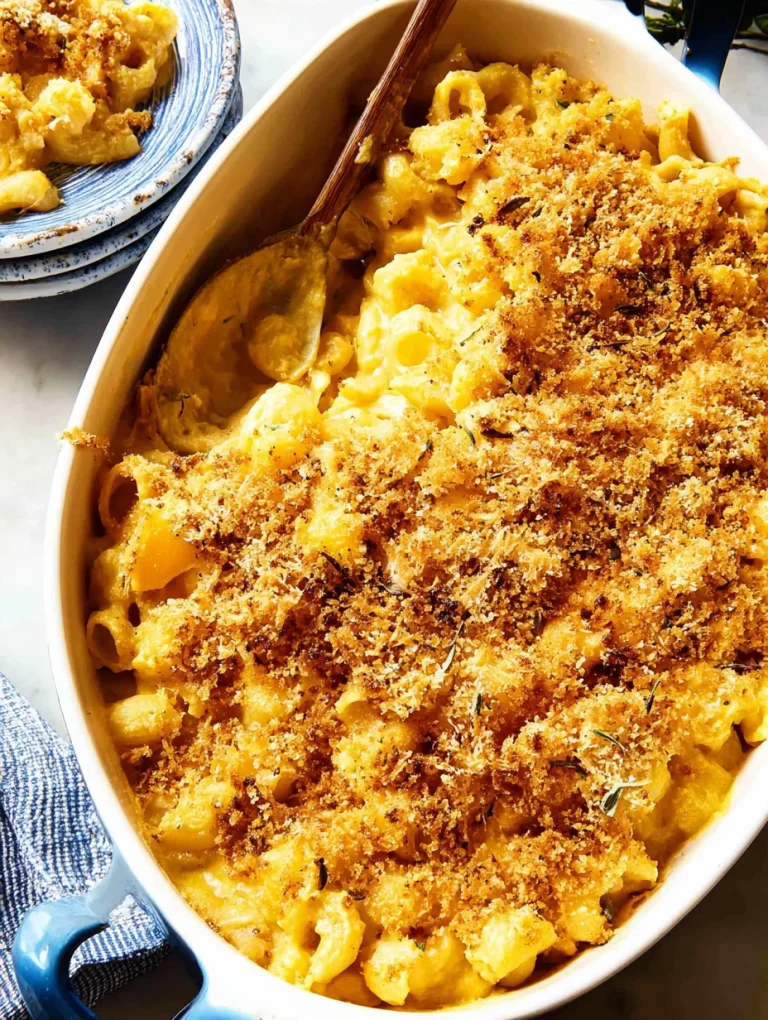 Butternut Squash Mac & Cheese