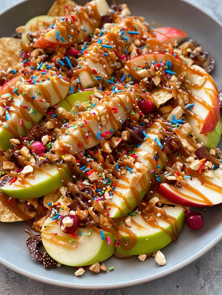 Caramel Apple Nachos