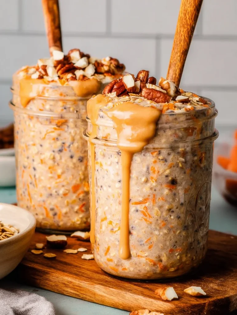 Carrot Cake Overnight Oats